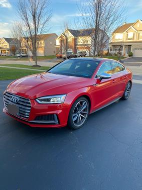 Red 2018 Audi S5 3.0T Prestige