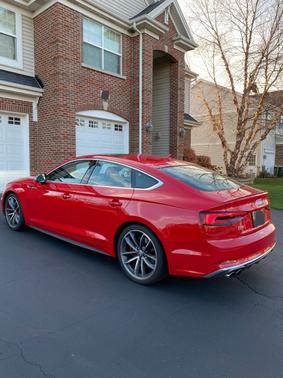 Red 2018 Audi S5 3.0T Prestige