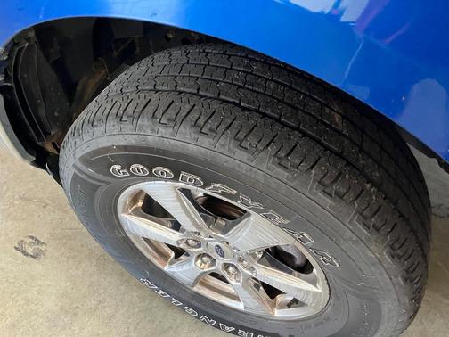 Blue 2018 Ford F-150 Lariat
