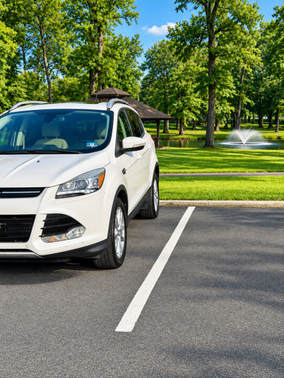 White 2014 Ford Escape Titanium