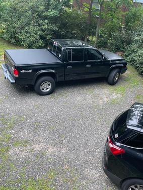 Black 2003 Dodge Dakota Sport Quad Cab