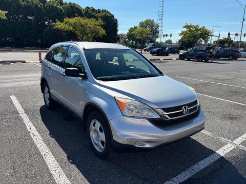 Silver 2010 Honda CR-V LX
