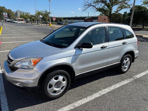 Silver 2010 Honda CR-V LX