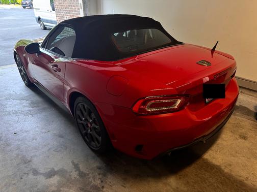 Red 2017 FIAT 124 Spider Abarth