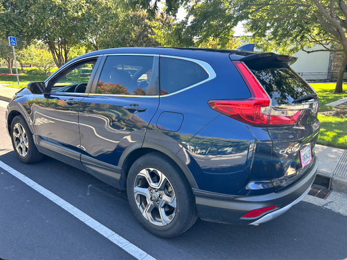 Blue 2019 Honda CR-V EX-L