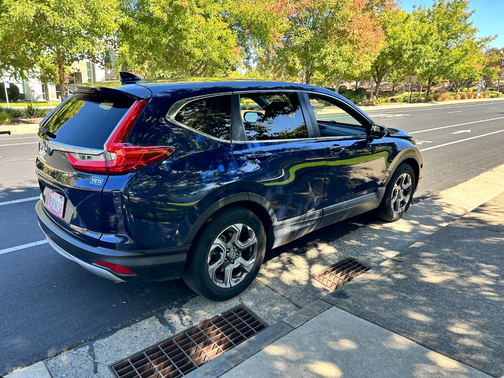 Blue 2019 Honda CR-V EX-L