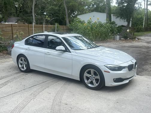 White 2013 BMW 328 i