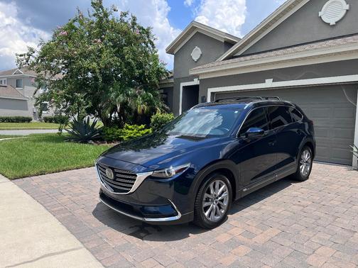 Blue 2021 Mazda CX-9 Grand Touring