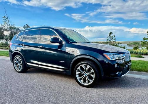 Black 2015 BMW X3 xDrive35i