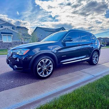 Black 2015 BMW X3 xDrive35i