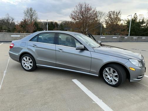 Gray 2013 Mercedes-Benz E-Class E 350 4MATIC