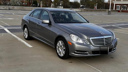 Gray 2013 Mercedes-Benz E-Class E 350 4MATIC