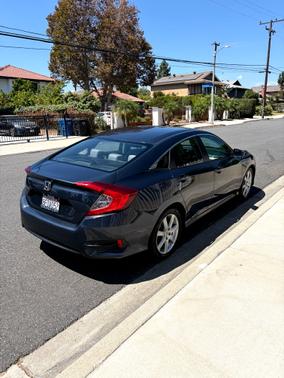 Blue 2017 Honda Civic LX
