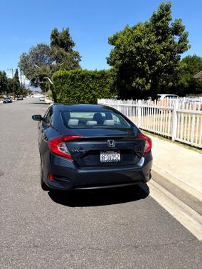 Blue 2017 Honda Civic LX