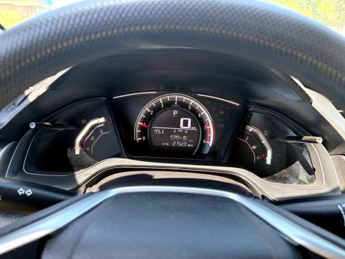 Blue 2017 Honda Civic LX