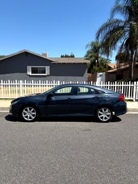 Blue 2017 Honda Civic LX