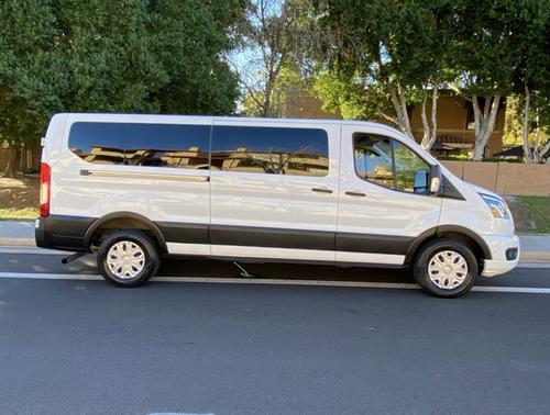 White 2023 Ford Transit-350 XLT