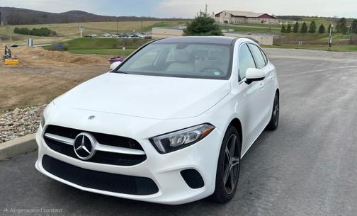 White 2022 Mercedes-Benz A-Class A 220 4MATIC