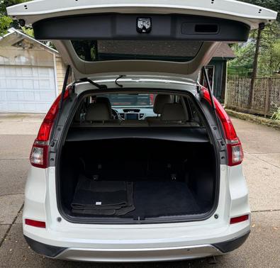 White 2016 Honda CR-V EX-L