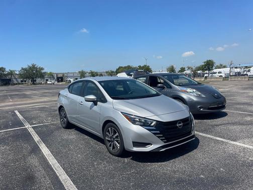 Silver 2025 Nissan Versa SV