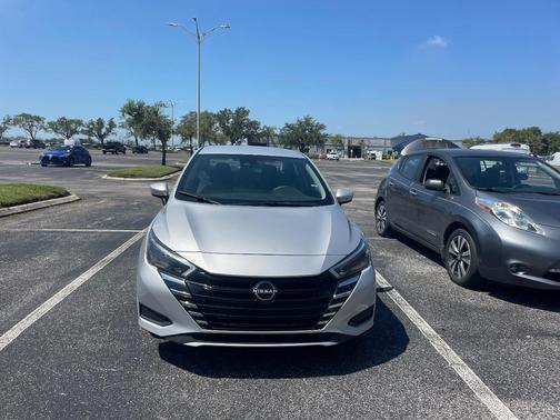 Silver 2025 Nissan Versa SV