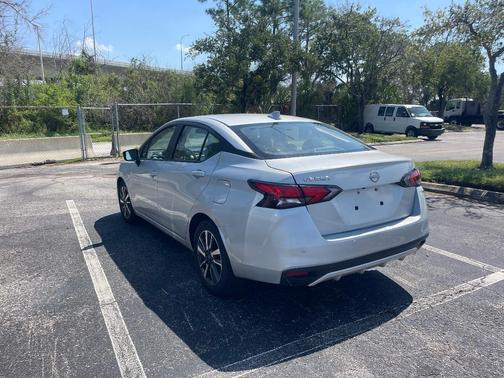 Silver 2025 Nissan Versa SV