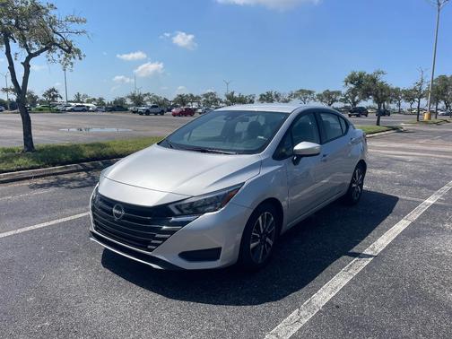 Silver 2025 Nissan Versa SV