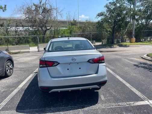 Silver 2025 Nissan Versa SV