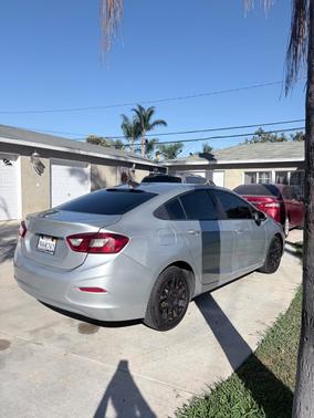 Silver 2018 Chevrolet Cruze LS