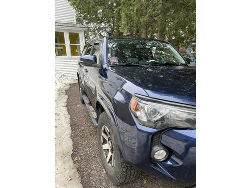 Blue 2018 Toyota 4Runner TRD Off Road