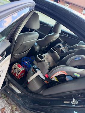 Blue 2011 Hyundai SONATA Limited