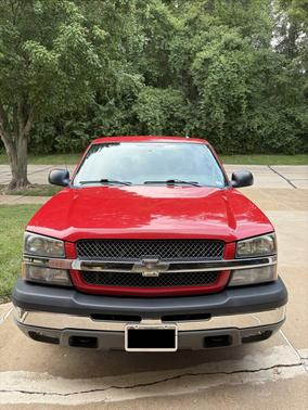 Red 2005 Chevrolet Silverado 1500 LT Extended Cab