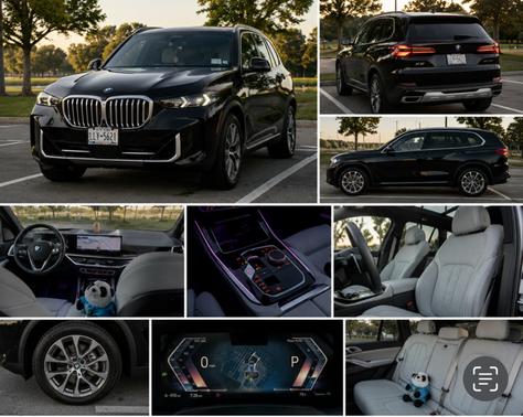 Black 2025 BMW X5 xDrive40i