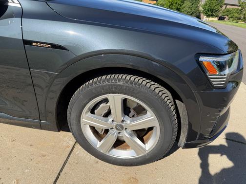 Gray 2019 Audi e-tron Prestige