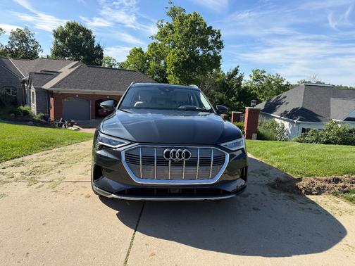 Gray 2019 Audi e-tron Prestige