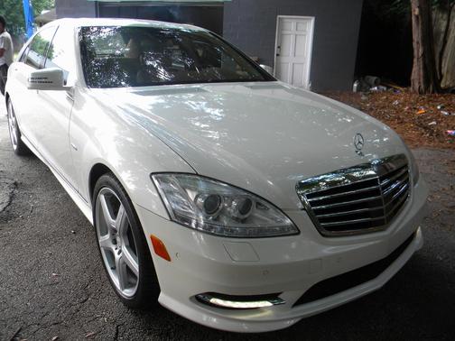 White 2012 Mercedes-Benz S-Class S 550