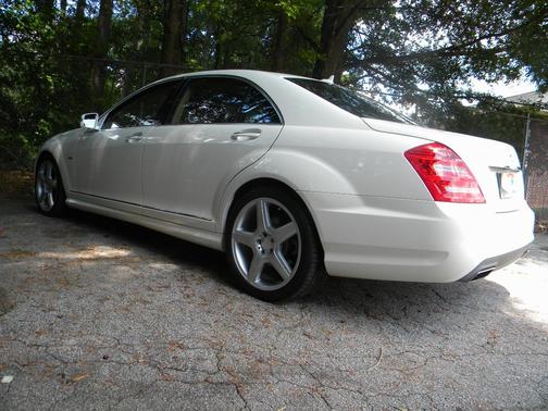 White 2012 Mercedes-Benz S-Class S 550