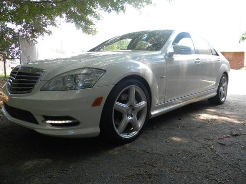 White 2012 Mercedes-Benz S-Class S 550