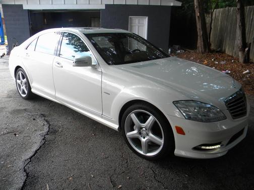White 2012 Mercedes-Benz S-Class S 550