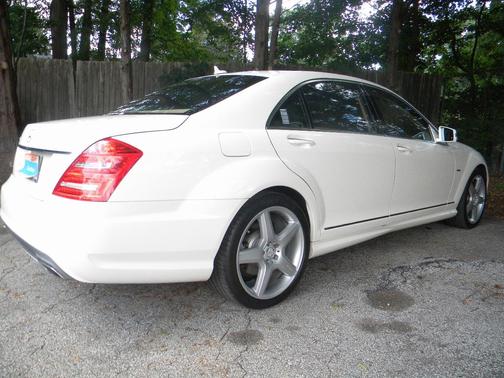 White 2012 Mercedes-Benz S-Class S 550