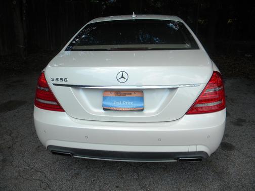 White 2012 Mercedes-Benz S-Class S 550