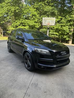 Black 2014 Audi Q7 3.0T S line Prestige