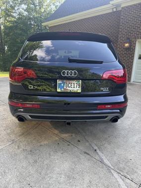 Black 2014 Audi Q7 3.0T S line Prestige