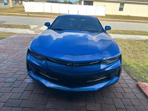 Blue 2017 Chevrolet Camaro 2LT