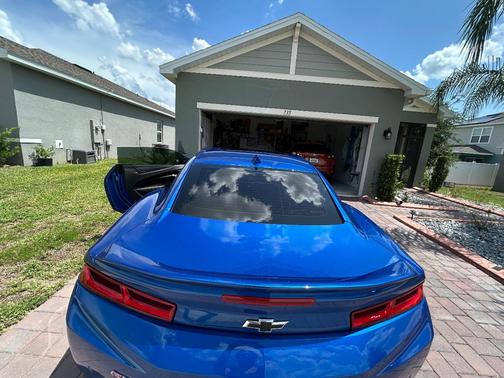 Blue 2017 Chevrolet Camaro 2LT