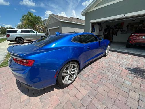 Blue 2017 Chevrolet Camaro 2LT