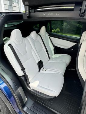 Blue 2017 Tesla Model X 90D