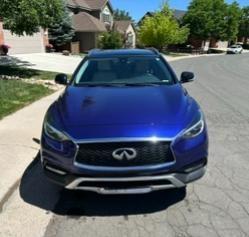 Blue 2017 INFINITI QX30 Premium