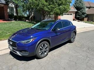 Blue 2017 INFINITI QX30 Premium