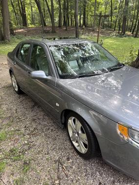 Gray 2008 Saab 9-5 Aero